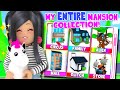 My ENTIRE MANSION COLLECTION✨ in ADOPT ME! Roblox Tour House Shop Home Apartment