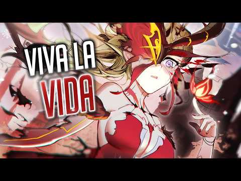 Nightcore - Viva la Vida (But it hits different) (Lyrics)