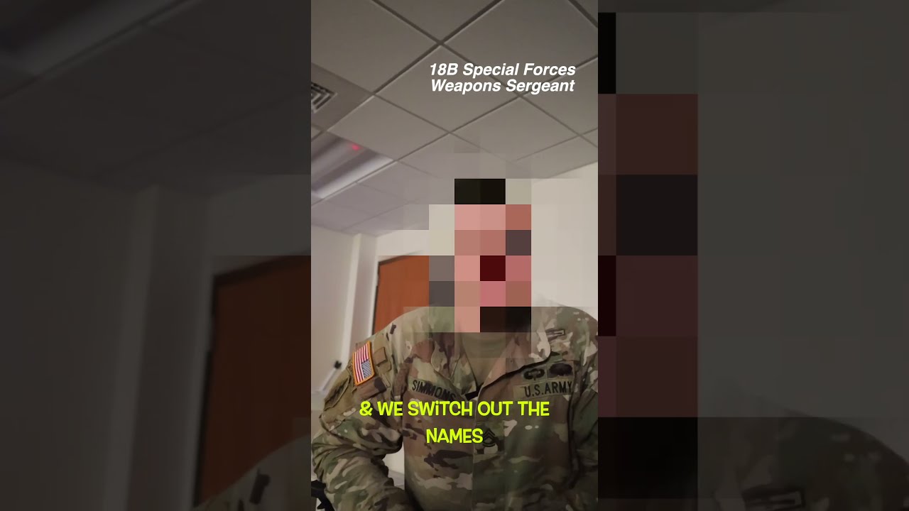 Velcro Or Sown On As Special Forces Soldier