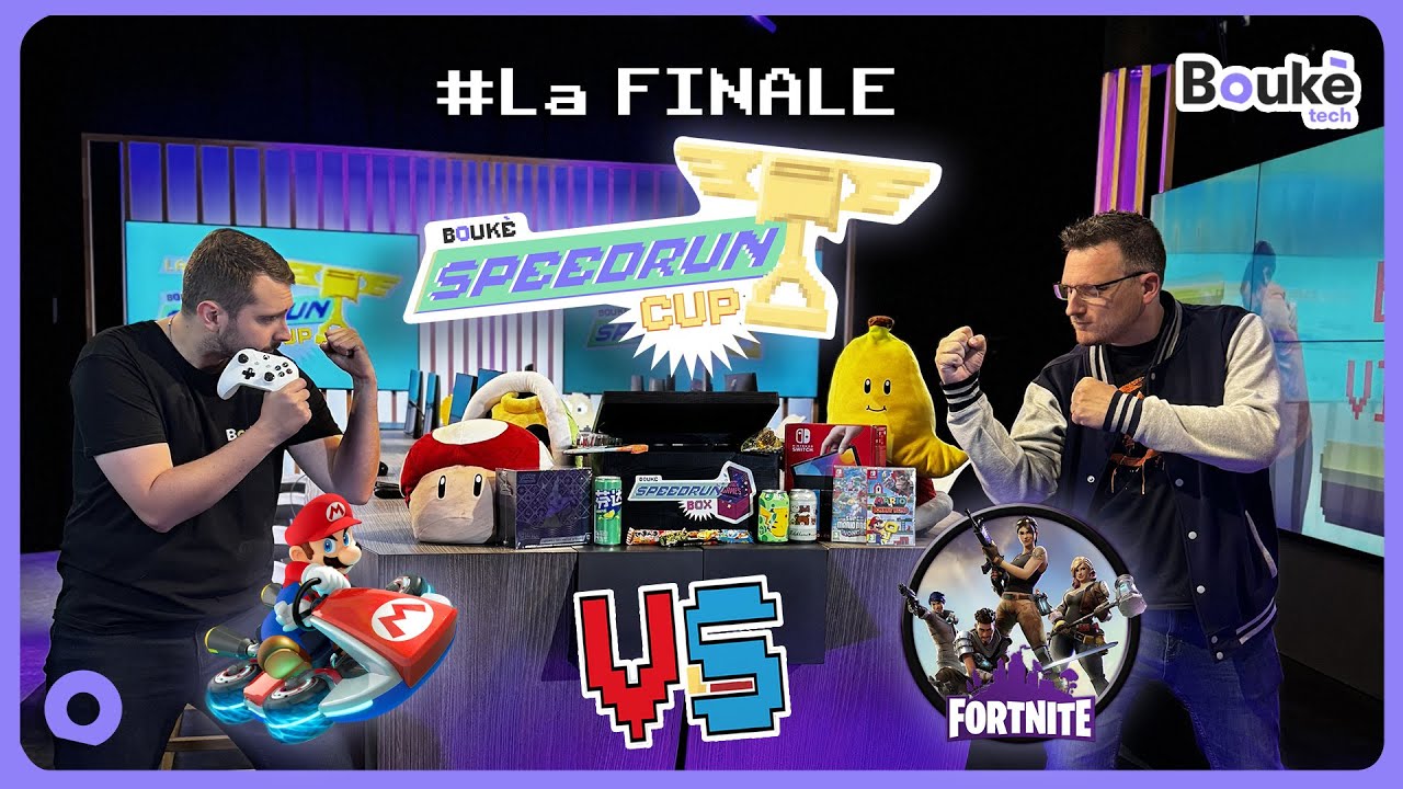 La FINALE de la Boukè Speedrun CUP  (Fortnite & Mario Kart)
