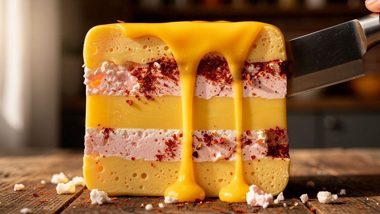 Легко ли приготовить домашний сыр? Слоеный сыр.