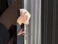 High-quality aluminum folding screen door for home and commercial use.Sturdy, anti-mosquit