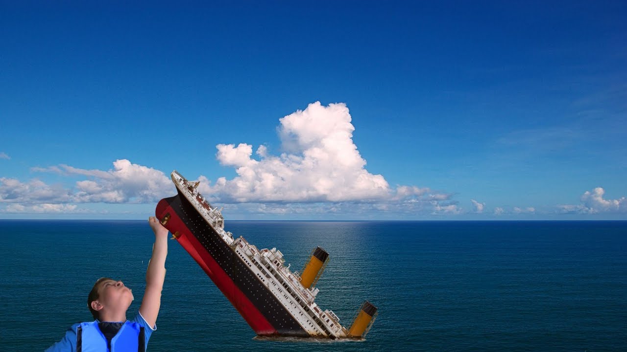 Titanic Sinking Cinematic Roblox By Gleamingjerry - titanic in roblox pillow fight simulator