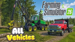 Forestry & Large Tractor & Trucks In Fs26 | Farming Simulator 26