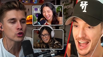 Ellum Reacts to Valkyrae and Fuslie CRASHING OUT at Ludwig