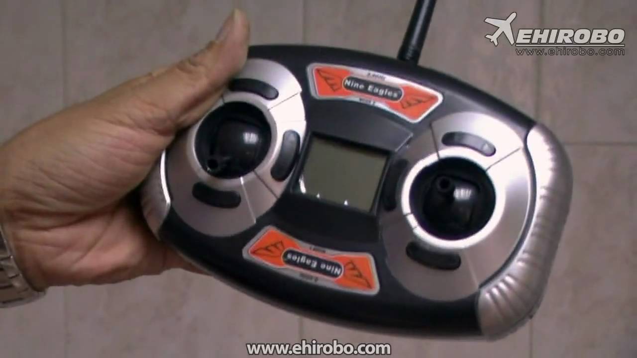 eHIROBO.com - Nine Eagles 4CH Bravo III Micro Helicopter RTF - 2.4GHz