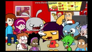 3 Skunk And Rabbit Misbehaves At Carls Jr Part 1 Of 2