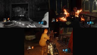 Celebrity 3 PLAYER Split screen on KINO DER TOTEN (BO3 Zombies) Wealth