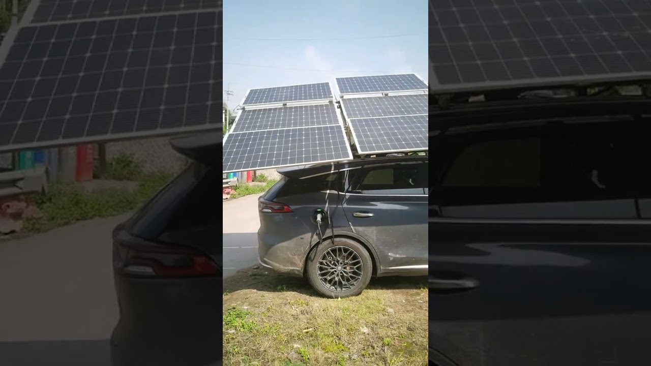 solar panels system for Electric car 