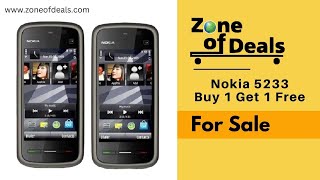BUY 1 GET 1 FREE - NOKIA 5233 - Nokia Phones 2022 - Nokia Keypad Mobiles - Nokia 8110 - Zoneofdeals