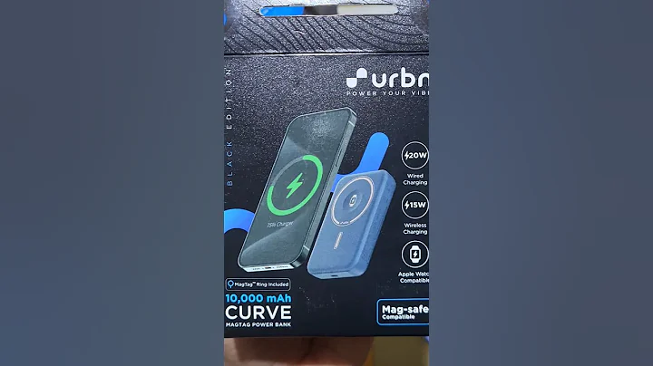 Urbn Curve Magtag 10,000mAh Magsafe Power Bank | URBN World | Acetron Tech Ventures