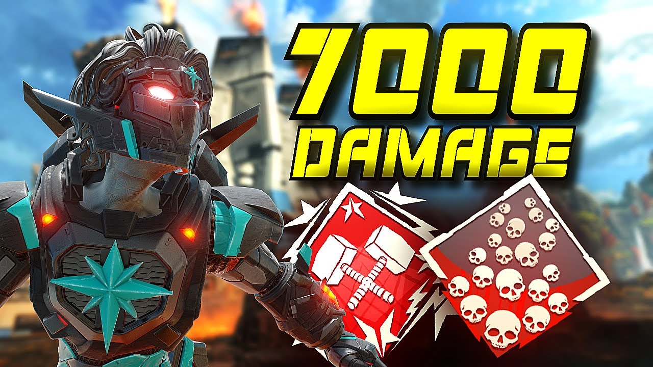 GETTING 7000 DAMAGE ON WORLDS EDGE Road To World Record Damage Part 4 YouTube