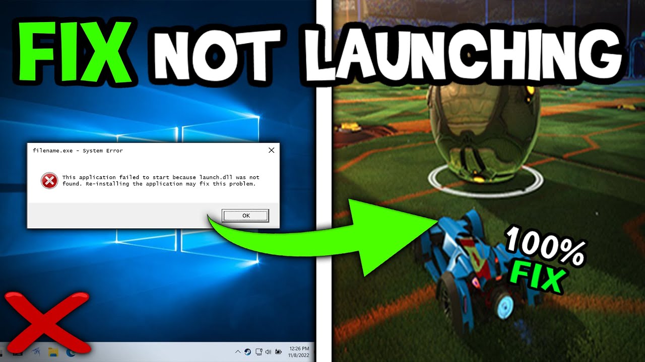 How to Fix Not Launching in Rocket League (Easy Steps) - YouTube