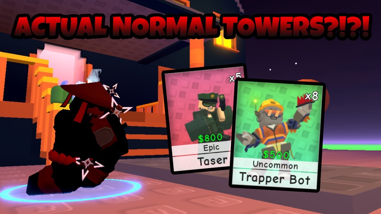 THREE NEW SUMMON TOWERS IN RETRO TOWER DEFENSE (Roblox)