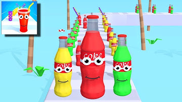 Juice Run Walkthrough Gameplay All Levels iOS,Android Update Max Level Video Game