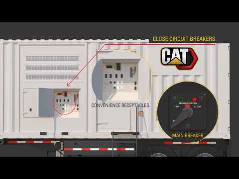 Cat® XQ570 Mobile Generator Start/Stop Training