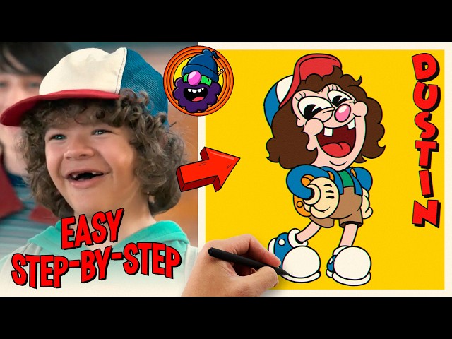 Cartooning Club How To Draw Dustin