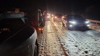 Drivers stranded on Interstate 10 in Kerr County after major accident during wintry weather