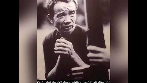 Những tội ác kinh hoàng mà Đế quốc Mỹ đã gây ra trong chiến tranh Việt Nam ( Lịch sử Đảng NLU)