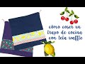 Aprende a coser un paño de cocina decorado, fácil y rápido con Jan et Jul