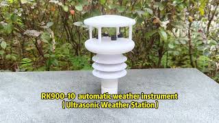 The RK900-10 ultrasonic weather instrument can measure a wide range of environmental parameters.