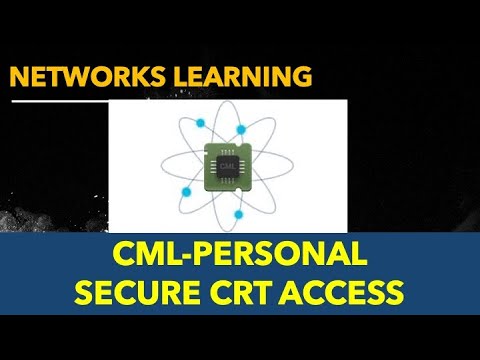 Cisco modelling labs CLM - SecureCRT access