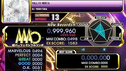 【DDR A3】VALLIS-NERIA(DIFFICULT)