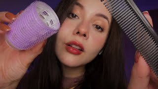 Vou cuidar do seu cabelo até você esquecer do resto 💗| ASMR