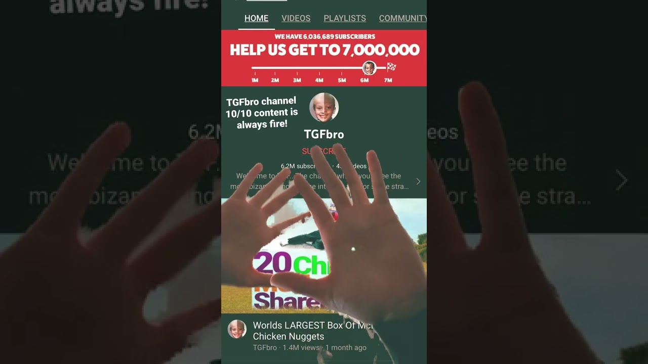 Rating tgf bro channel