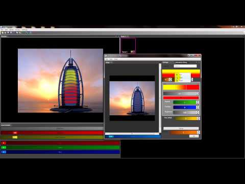 How to create lighting effects for LED strips?