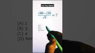 Fractional Square Root Math Problem #shorts #maths #squareroot