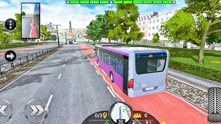 "Realistic Bus Driving Simulation in a Busy Urban Environment" screenshot 4