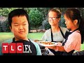 Los hermanos Johnston compiten en concurso de cocina | Una gran familia | TLC Latinoamérica