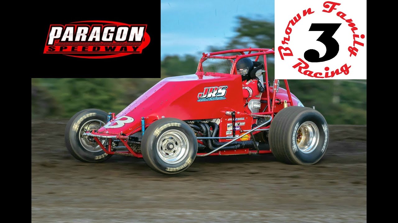 Sprint Car Racing - Paragon Speedway - August 9, 2020 - Ends with a broken front end
