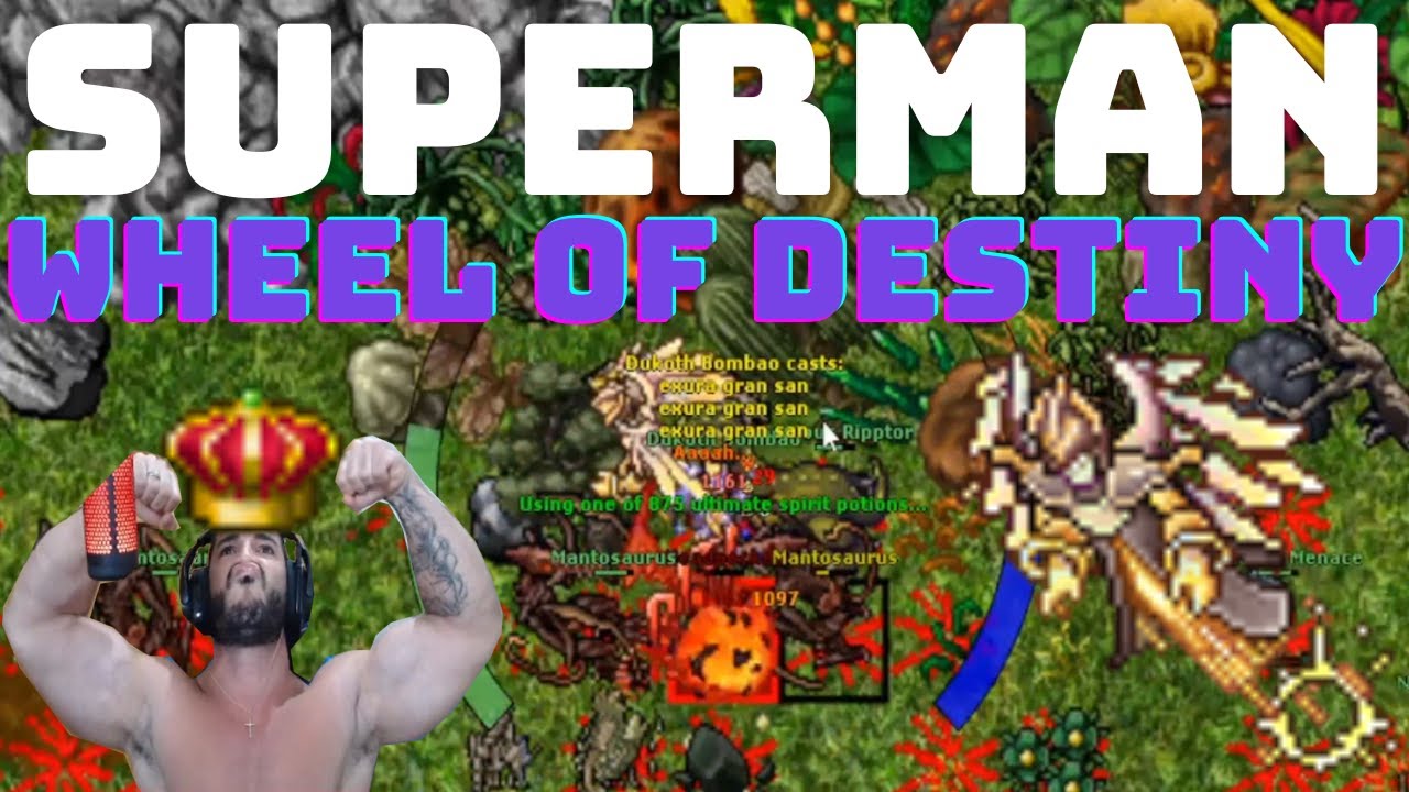 DUKOTH BECOME SUPERMAN WITH AVATAR OF LIGHT, THE BEST WHEELS FOR RP-EK-ED,  #GWTIBIA 