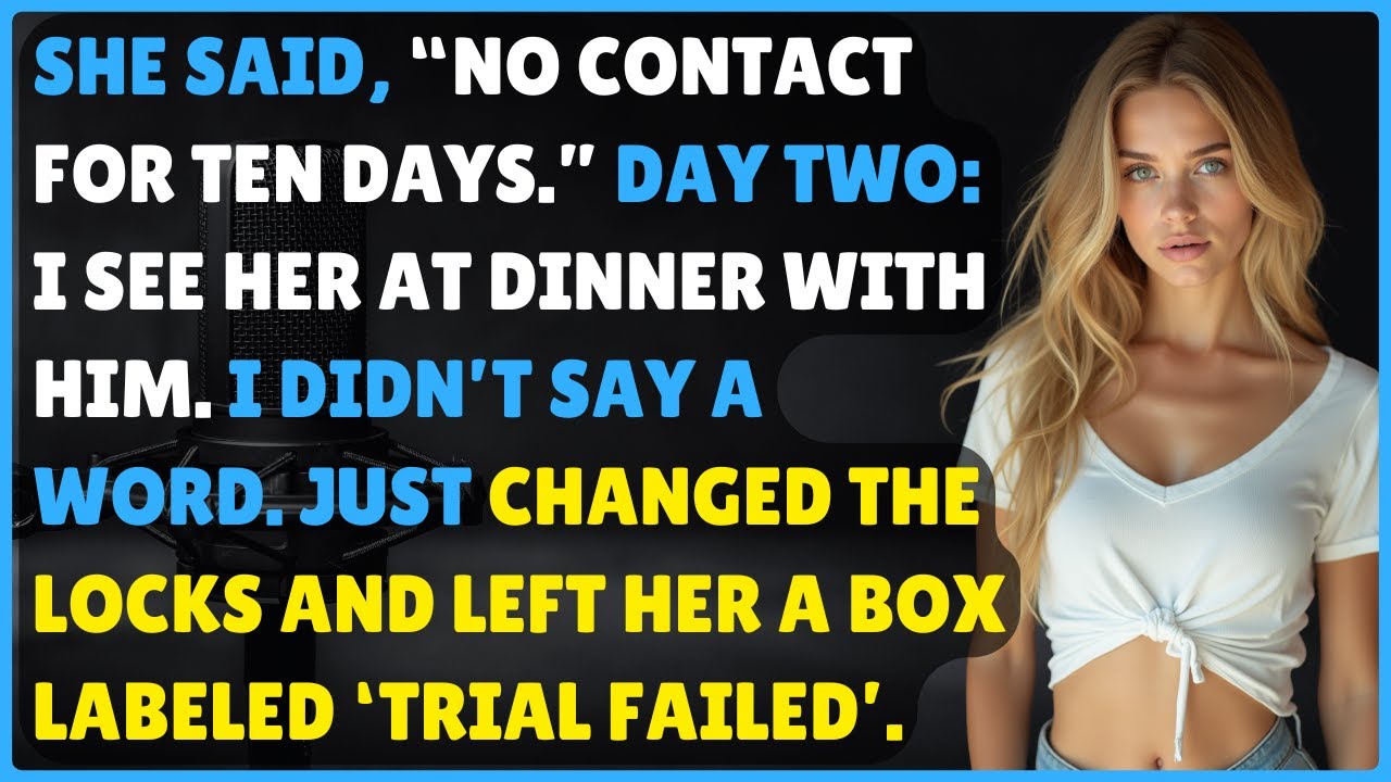 She Requested No Contact for Ten Days—What I Saw on Day Two Quietly Ended Everything