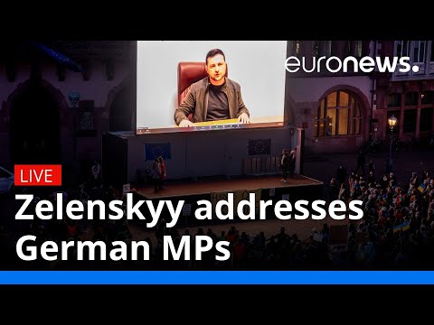Zelenskyy addresses German MPs
