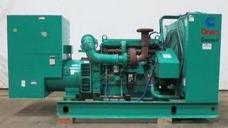 Cummins DFAC 250 kW diesel generator LTA10-G1 engine, 484 Hrs, Yr 1992 - CSDG # 2434