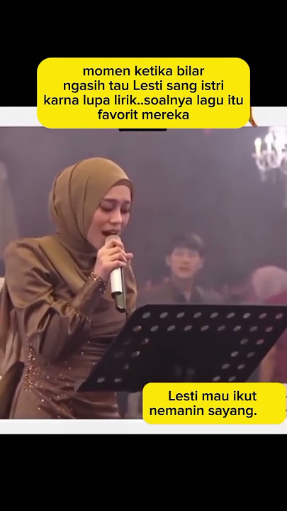 momen Lesti lupa lirik bilar gercep ngasi kode #leslar #lesti #kejora #rizki #bilar