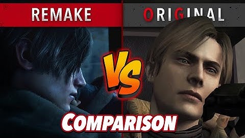 Resident Evil 4 Remake Graphics Comparison (PS5 vs OG)