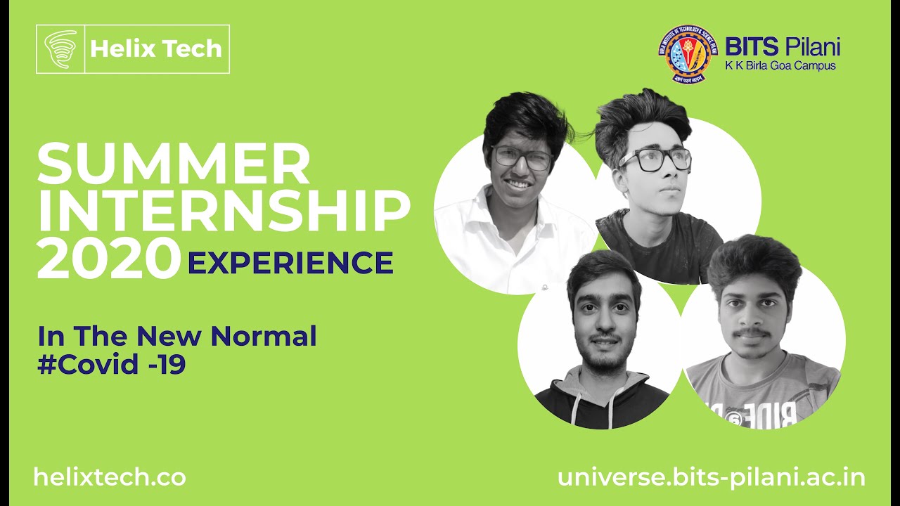 Mitsubishi Summer Internship Summer Internship 2020 - BITS - YouTube