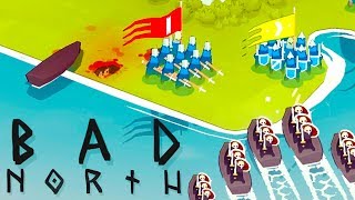 DEFENDING the VIKING Homeland - Bad North Gameplay