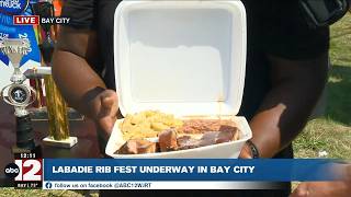 Bay City's Labadie Rib Fest underway with Celebrity Cook Off