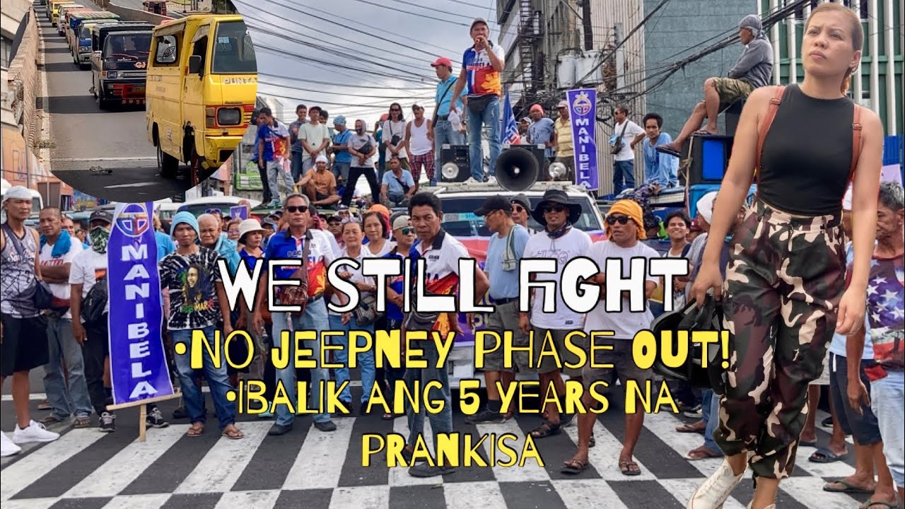 Puj Rally Fights our Right No PUJ PHASE OUT||Rally Caravan protest Bacolod City ...