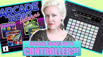 Playing Arcade Games With Ableton Push 2!!! - Arcade Series Returns By  Isotonik Studios