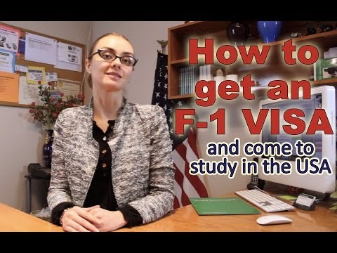 How to get an F-1 visa and come to study in the US