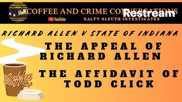 Coffee and Crime Conversations: #DELPHI THE APPEAL