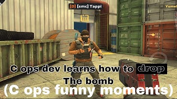 [DEVELOPER] Tappi learns how to drop the bomb! (Critical ops funny moments)