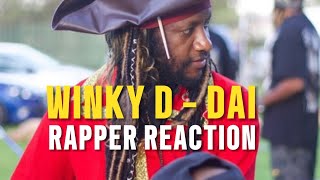 Winky D - Dai [RAPPER REACTION]
