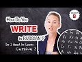Follow me to WRITE Russian Alphabet (Block Letters) ✍️ Is Cursive Necessary? | Russian Comprehensive